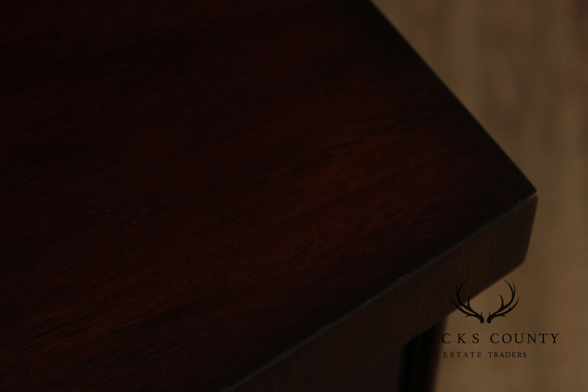 Hickory White Contemporary Bowfront Chest of Drawers