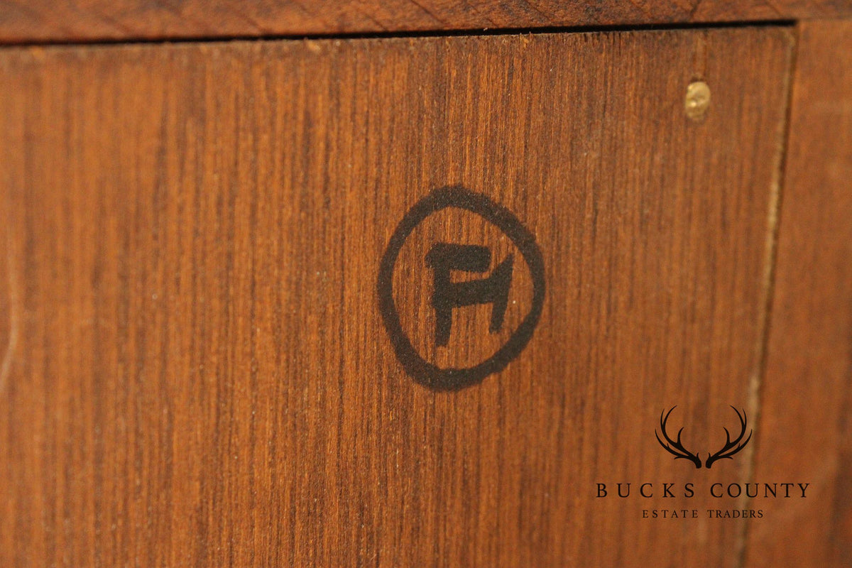 Stickley Chippendale Style Mahogany Nightstand