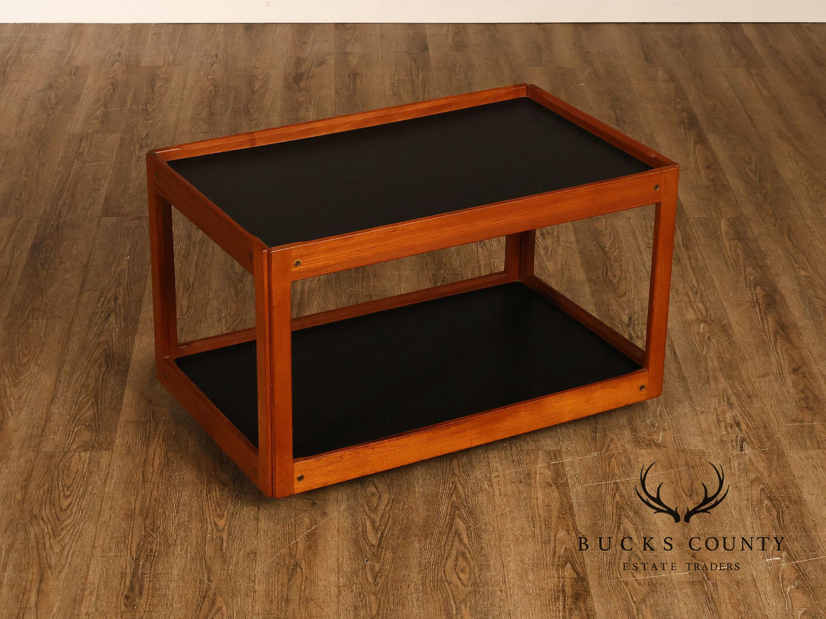Silkeborg Danish Modern Teak Bar Cart