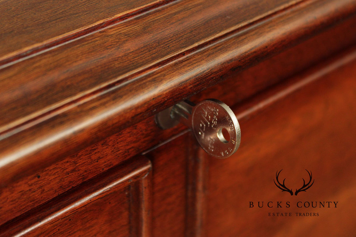 Sligh Furniture Mahogany File Cabinet