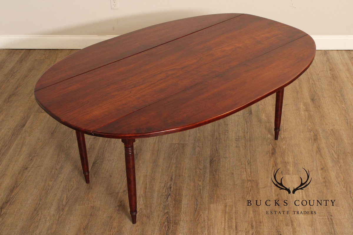 Benchmade Cherry Drop Leaf Harvest Dining Table