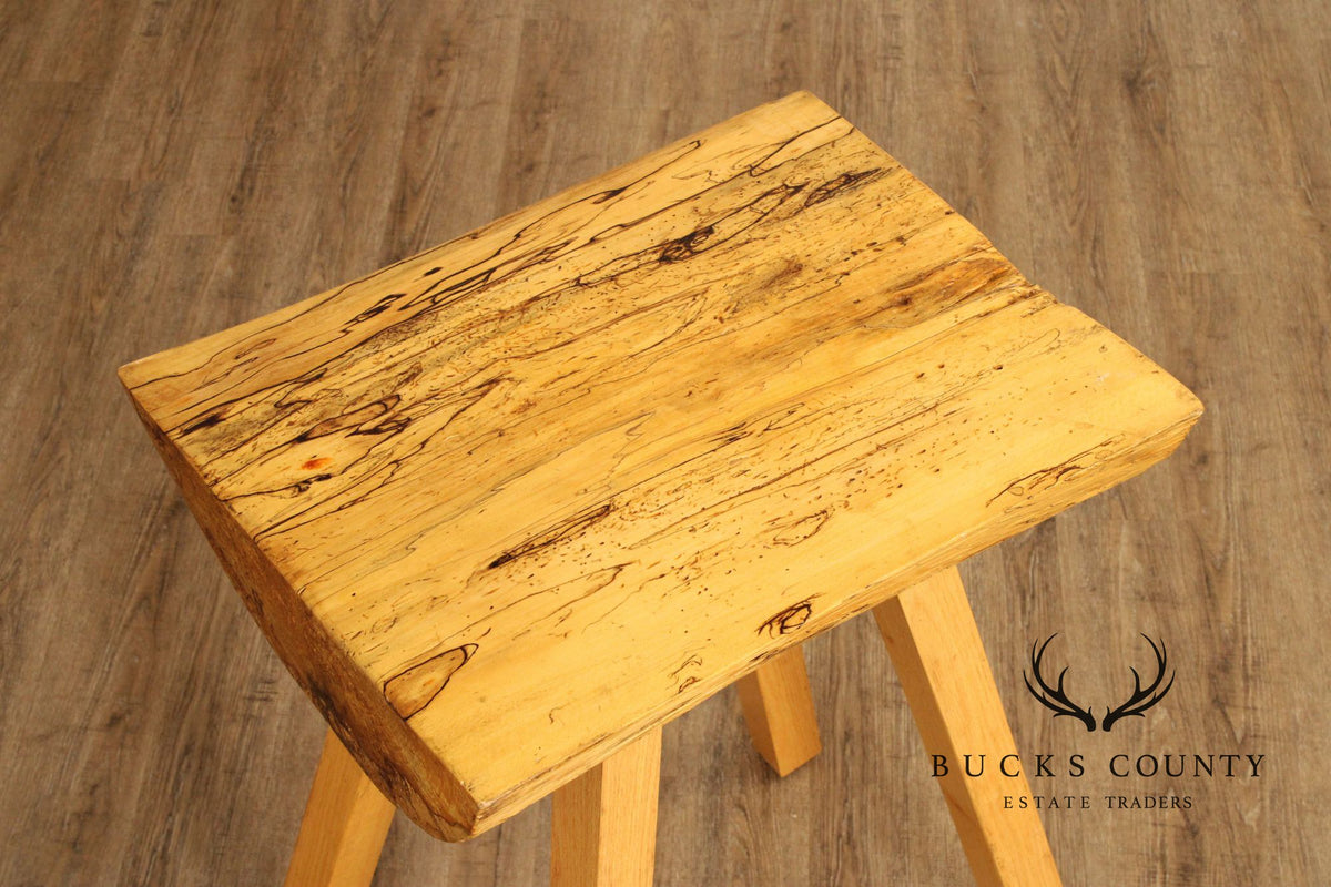 Rustic Style Mixed Woods Pub Table
