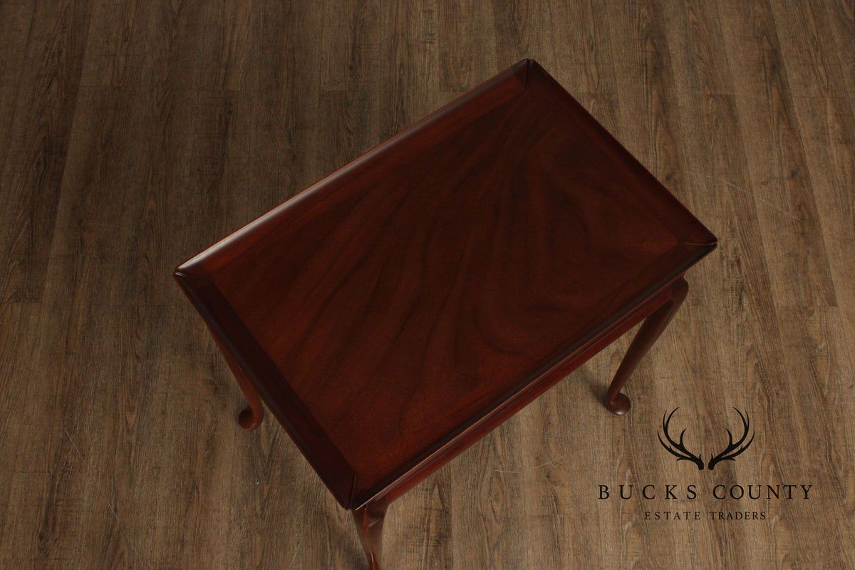 Kindel Winterthur Reproduction Mahogany Side Table