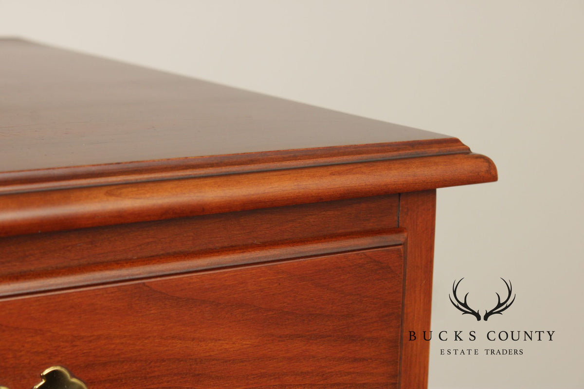 Henkel Harris Chippendale Style Cherry Tall Chest