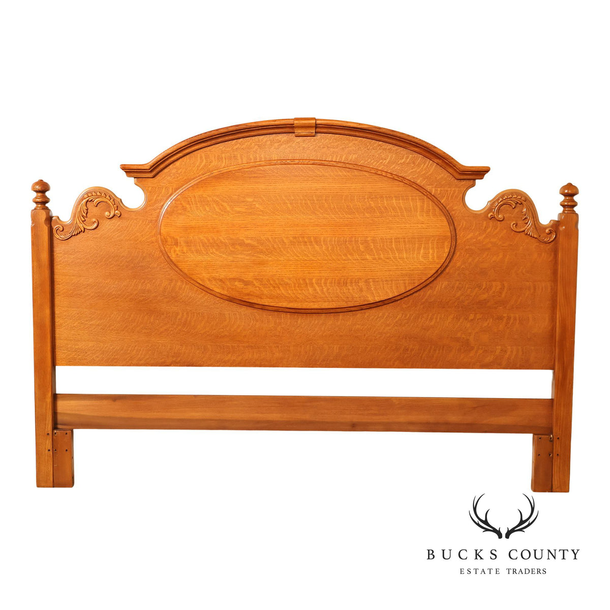 Lexington Furniture Victorian Revival Oak King Size Headboard