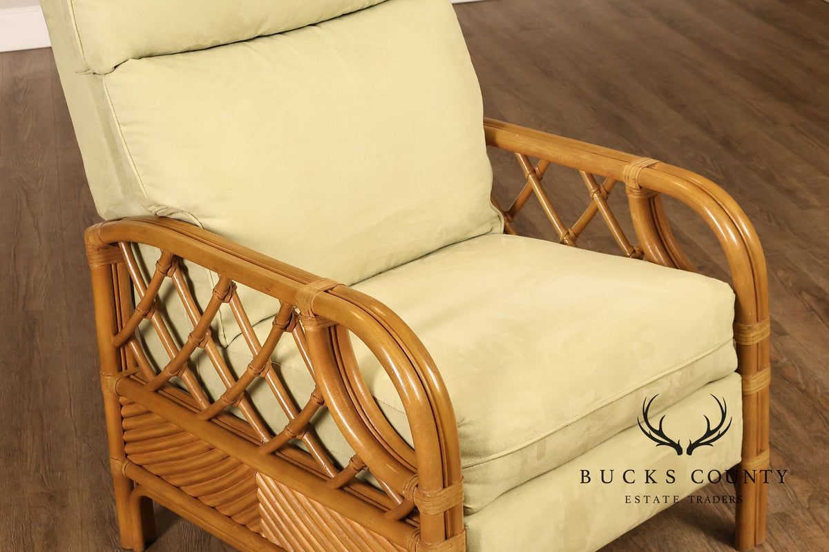 TradeWinds Rattan Reclining Lounge Chair