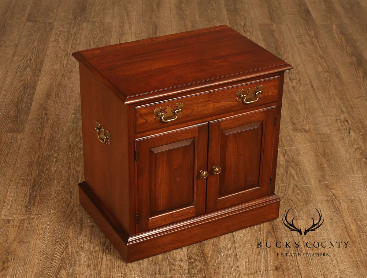 Pennsylvania House Cherry One Drawer Cabinet Nightstand