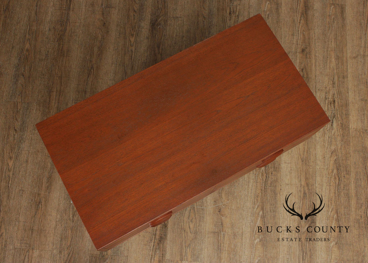 Kai Kristiansen Danish Modern Teak Low Chest