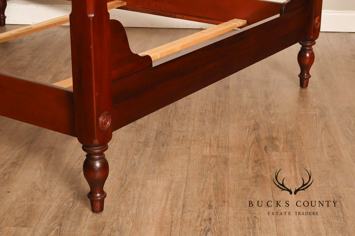 Lexington Furniture Vestiges Of The Past Queen Size Mahogany Poster Bed