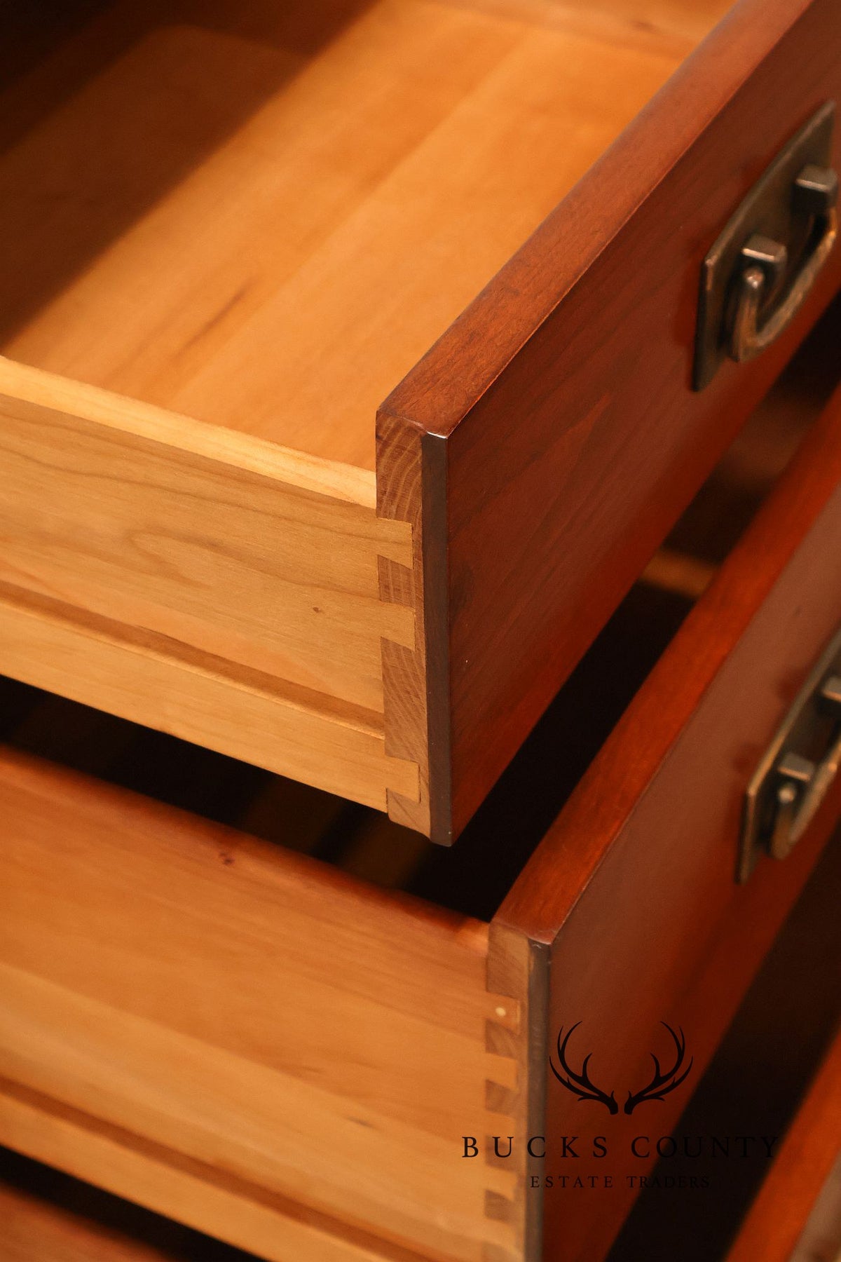 Stickley Mission Collection Cherry Seven Drawer Low Dresser