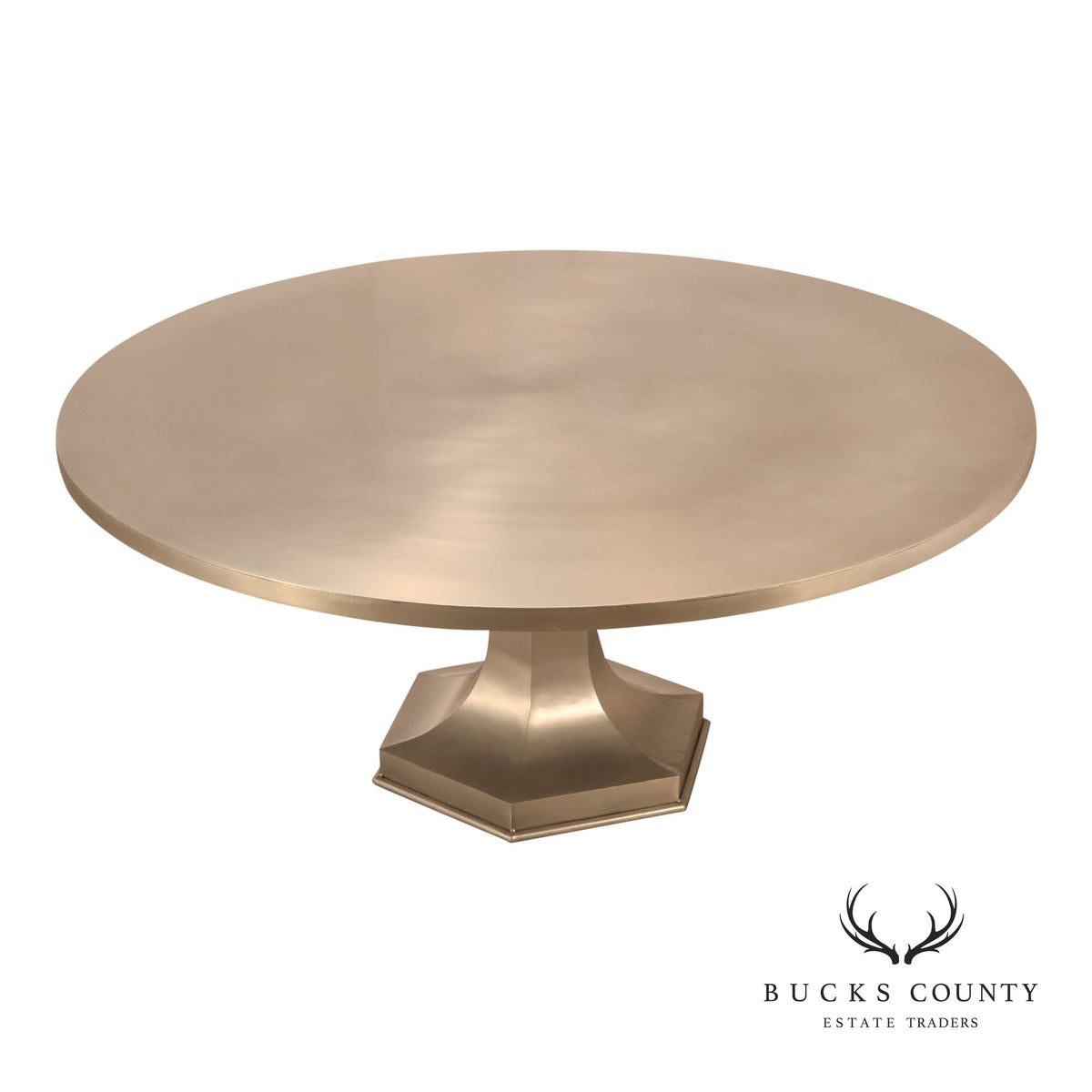 Restoration Hardware '1940s Belgian Metal' Dining Table