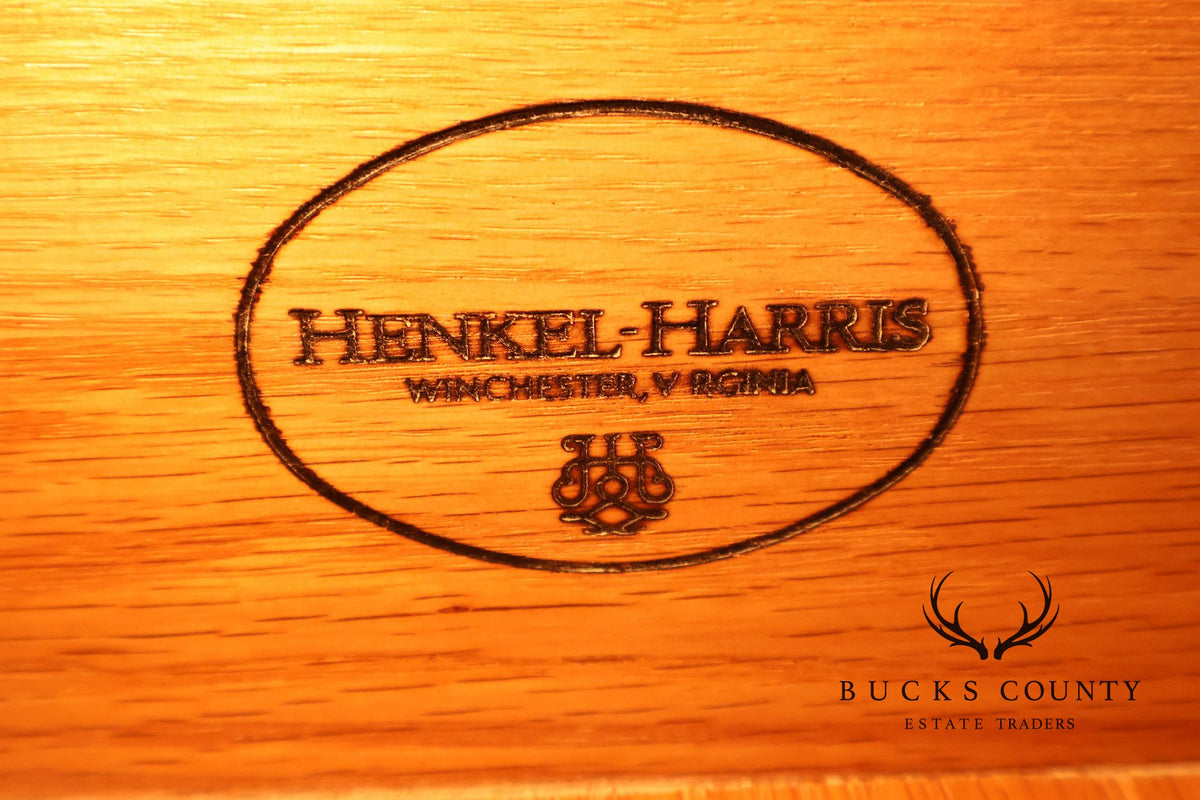 Henkel Harris Chippendale Style Mahogany Tall Chest