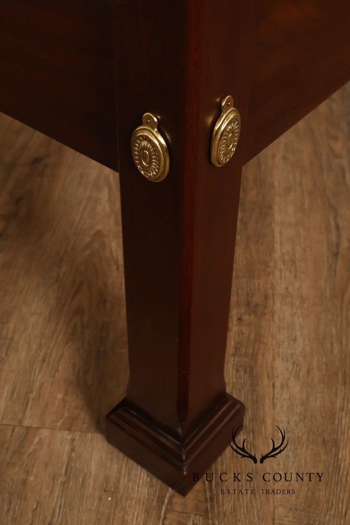 Henkel Harris Georgian Mahogany Queen Size Four Poster Bed
