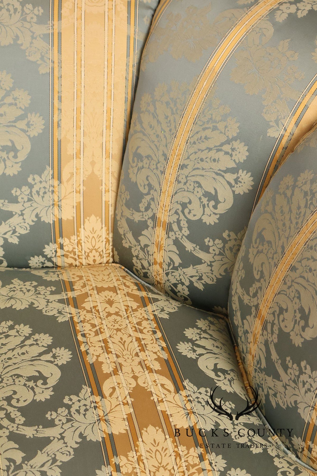 Kindel Custom Upholstered Channel Back Sofa