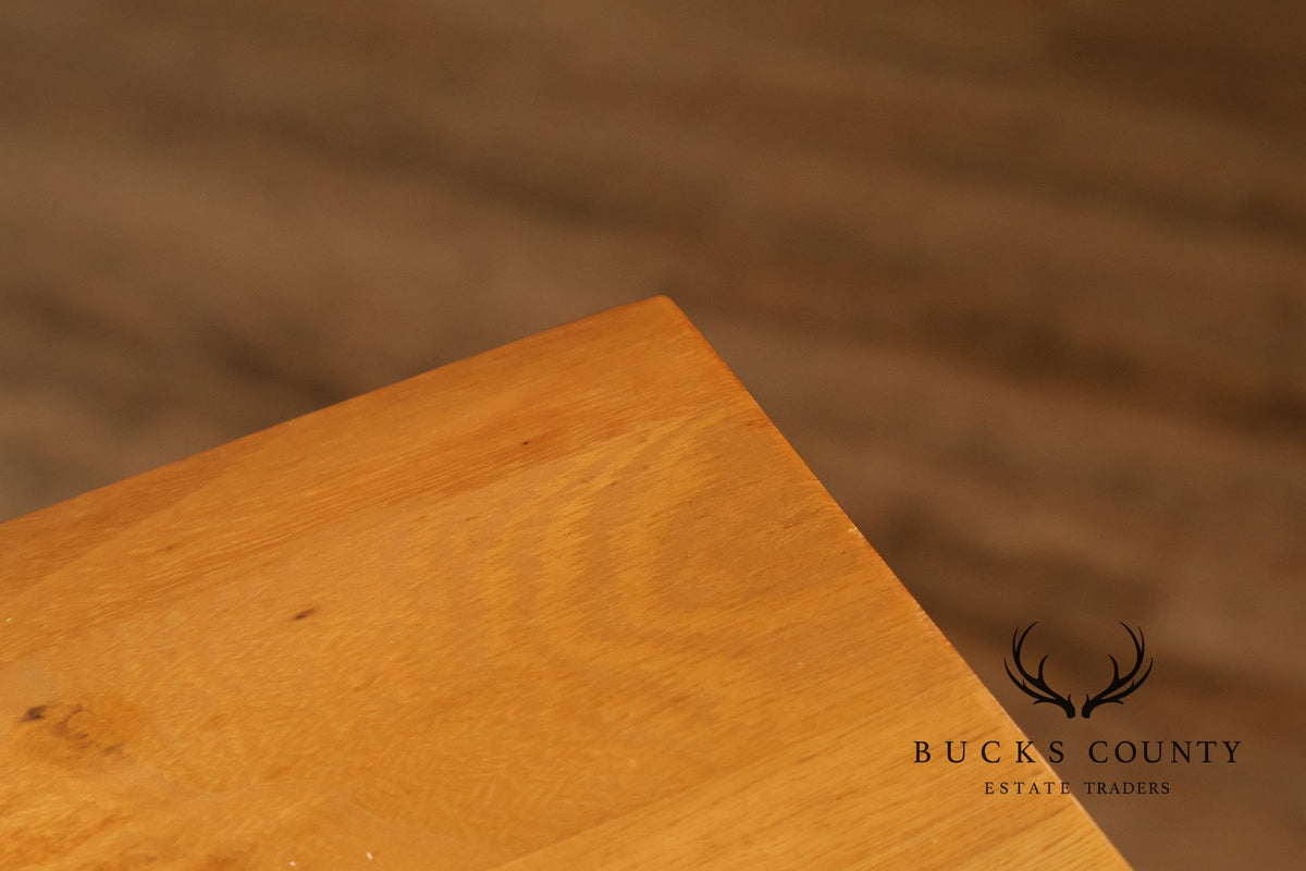 Mid Century Modern Pine Nightstand