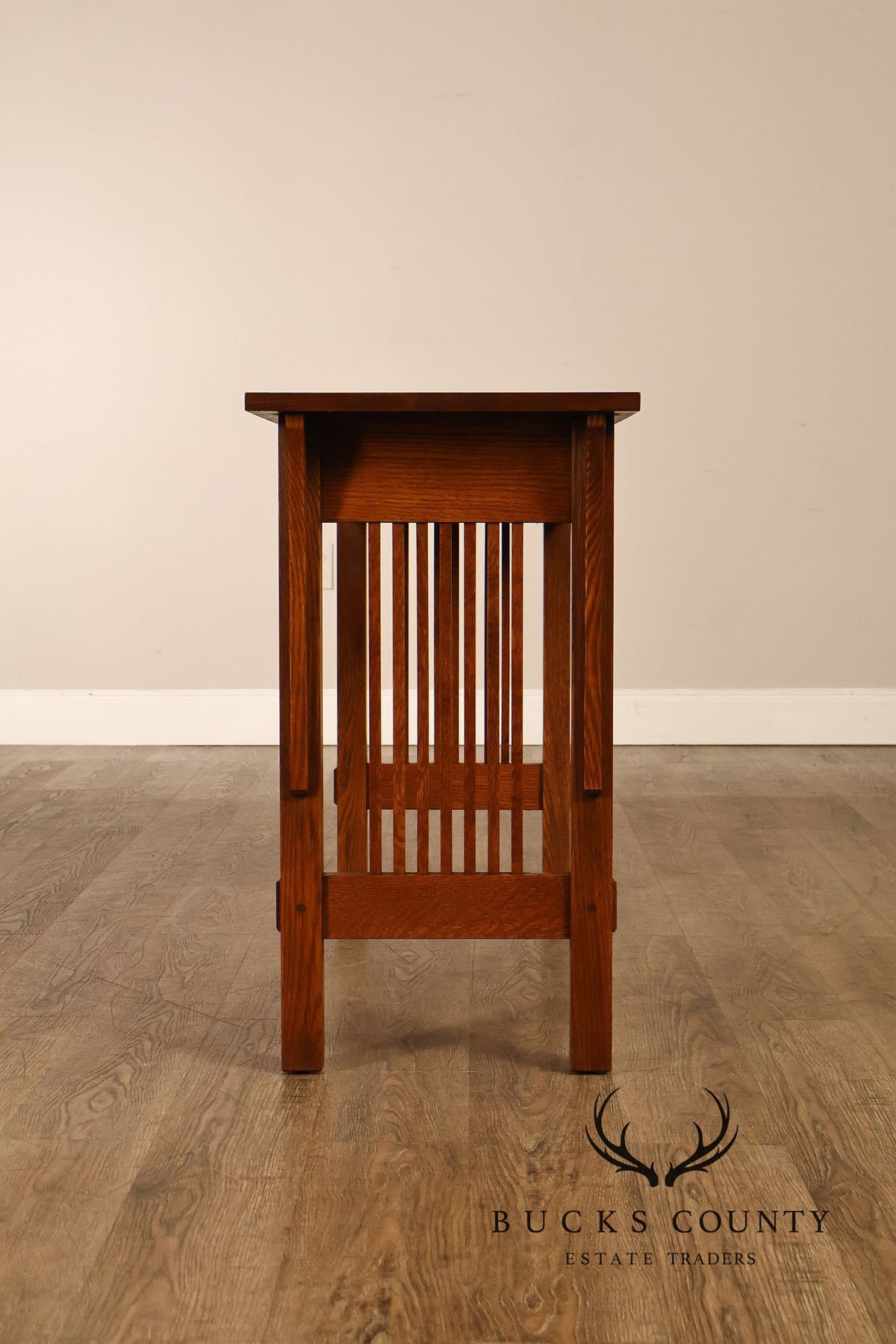 Stickley Mission Collection Oak Sofa Table