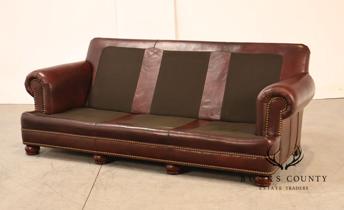 Hancock & Moore Traditional Leather Sofa
