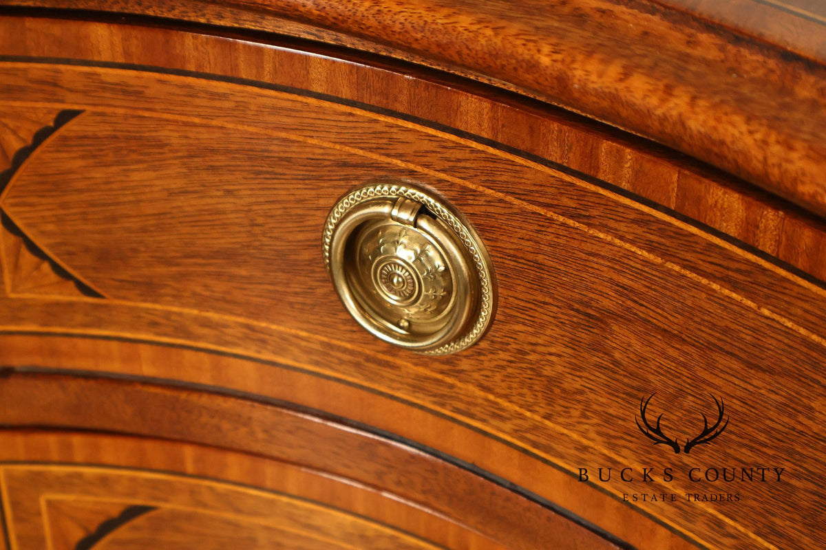 Henredon Historic Natchez Collection Inlaid Mahogany Chest of Drawers