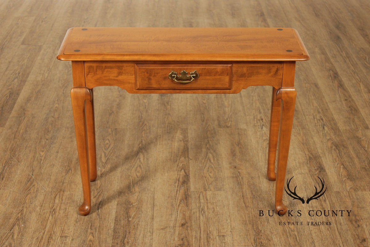 Ethan Allen 1776 Collection Maple Console Table
