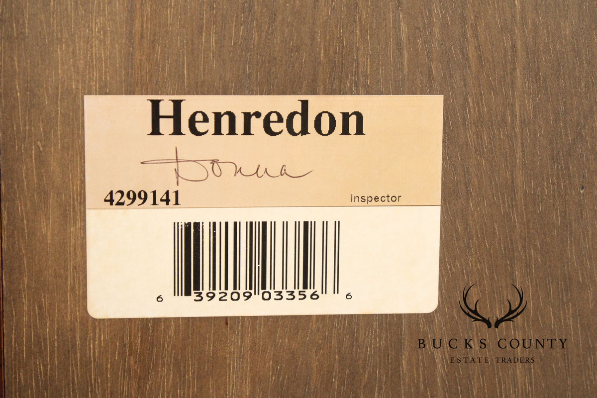 Henredon 'Grand Provenance' Walnut Display Cabinet