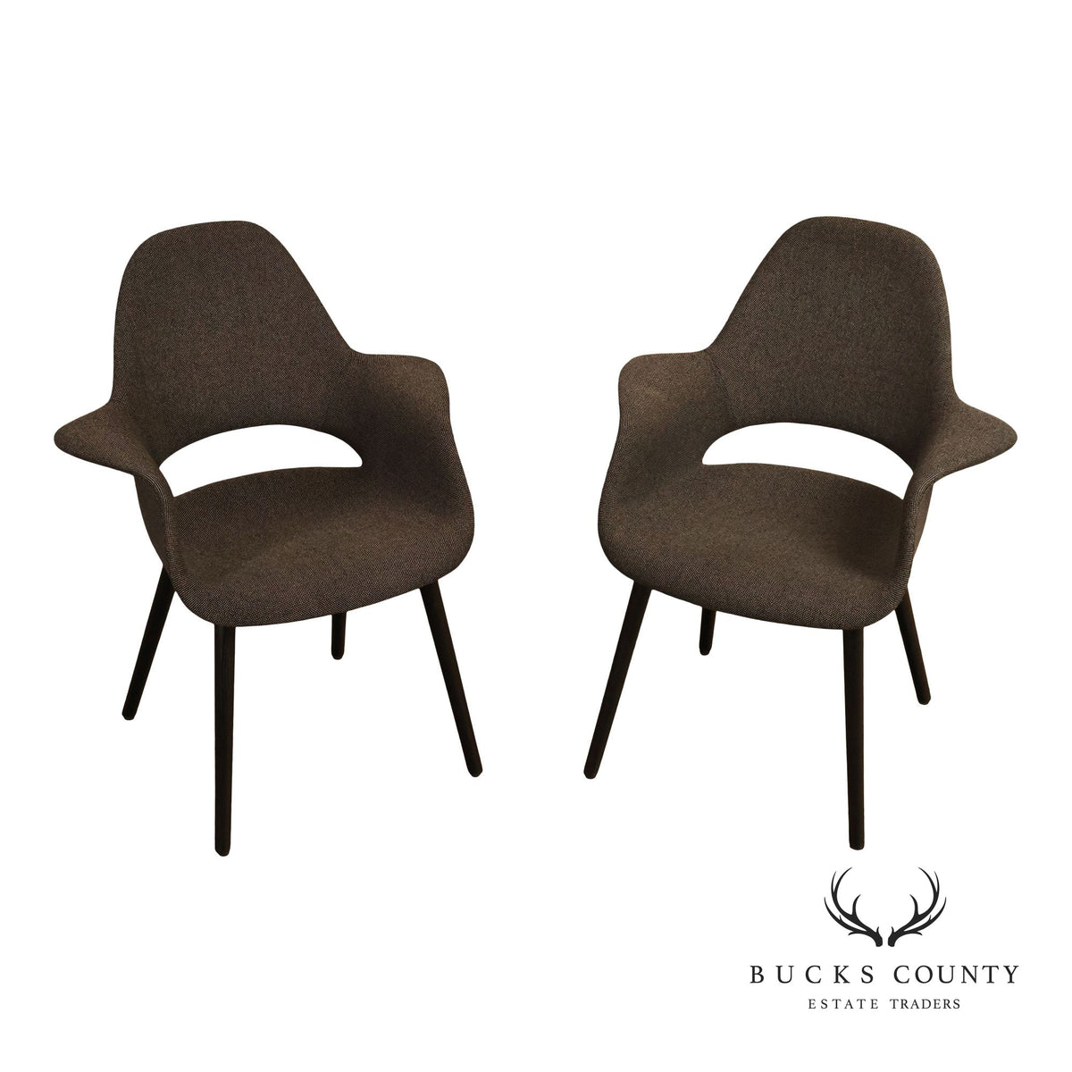 Vitra Pair of 'Organic' Conference Armchairs