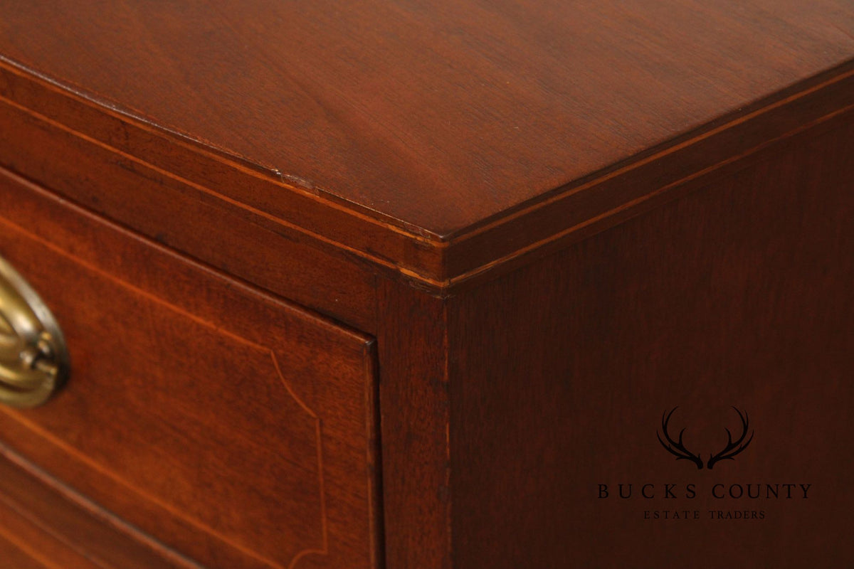 Biggs Hepplewhite Style Mahogany Chest of Drawers