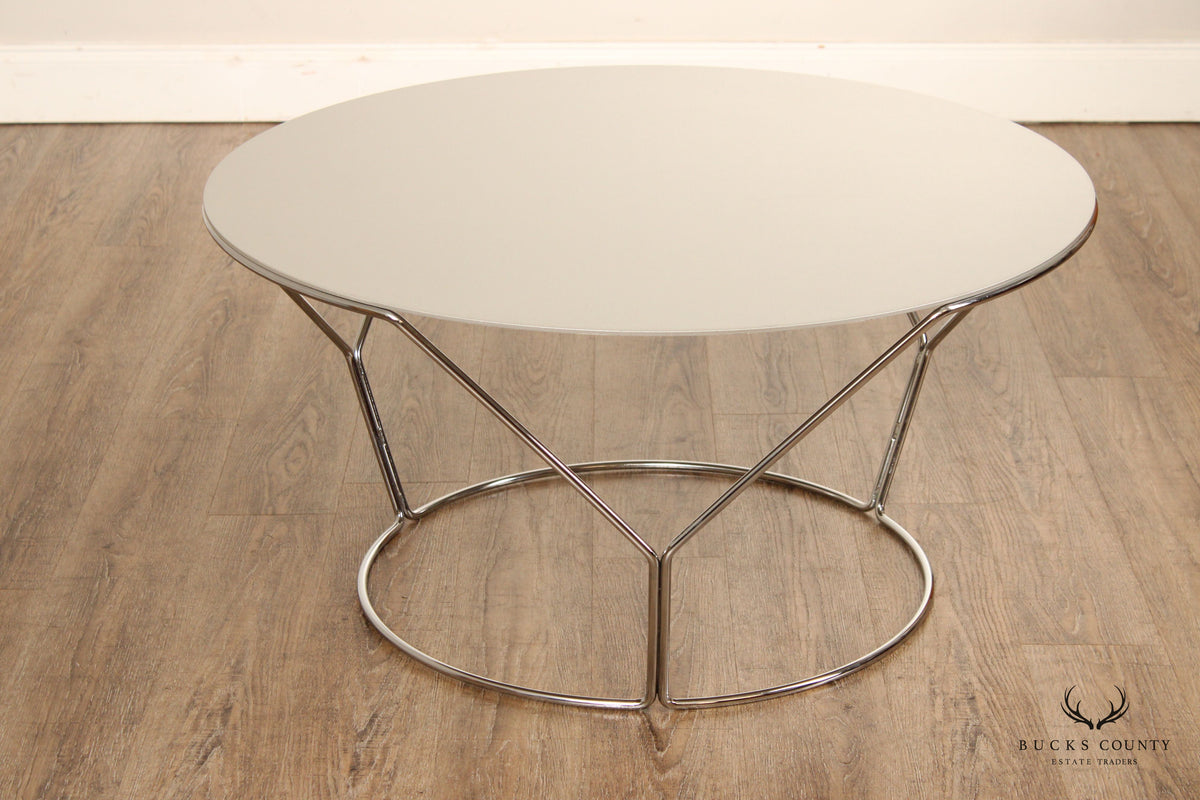 Keilhauer Modern Style Aluminum and Steel 'Cahoots' Coffee Table