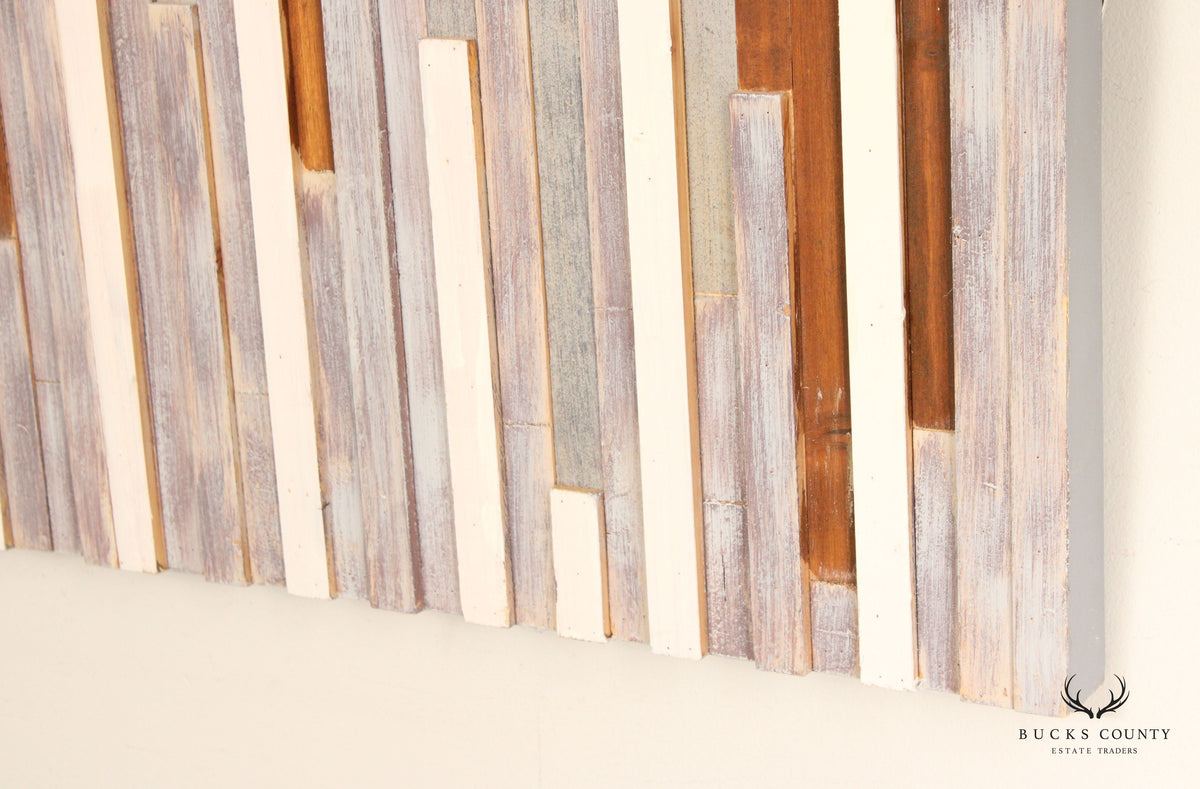 Postmodern Reclaim Wood Decorative Wall Panel
