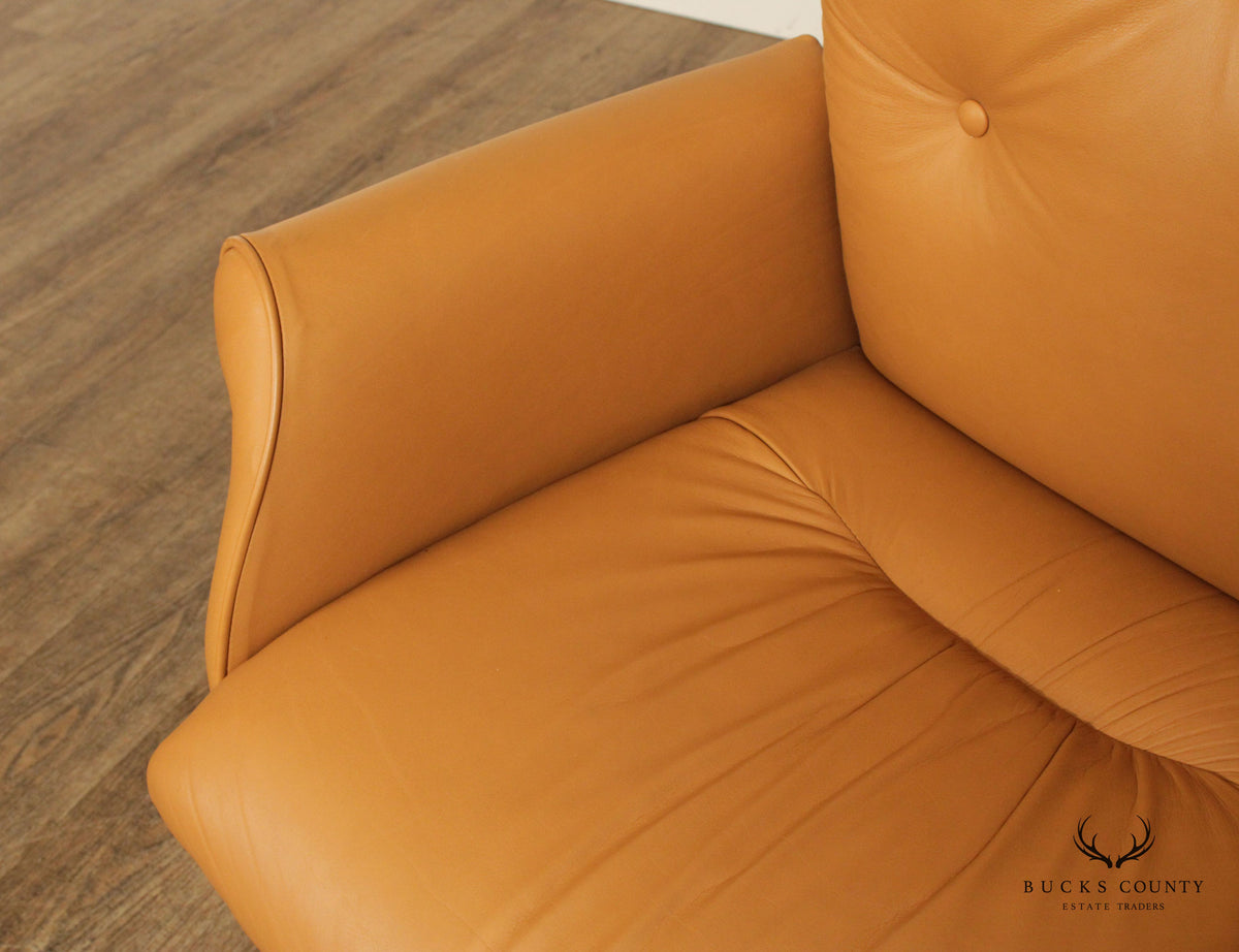 Leathercraft Tufted Leather Executive Office Armchair (I)