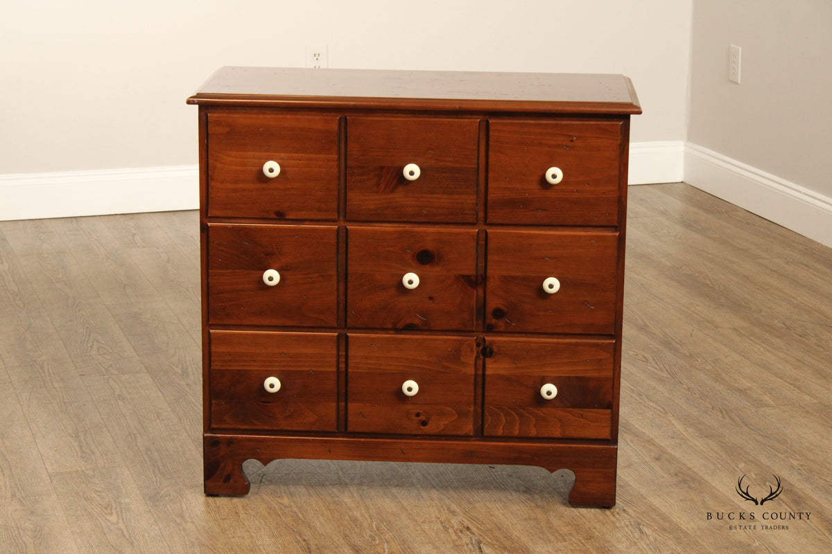 Baumritter Vintage Pine Apothecary Style Accent Chest