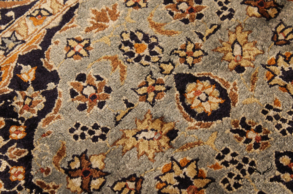 Indo Kerman 2'8"x 1'6" Handwoven Rug