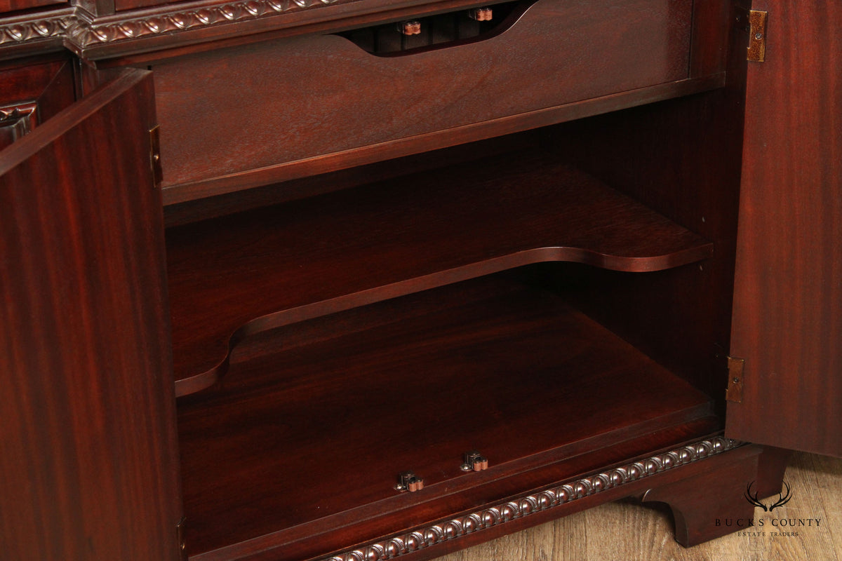 Hickory White American Masterpiece Collection Mahogany Breakfront China Cabinet