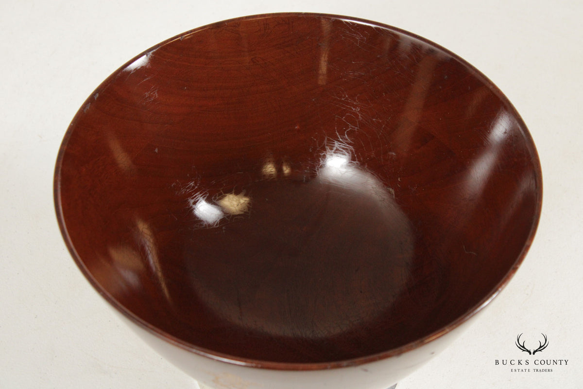 Baltimore Clippers Mahogany And Sterling Silver Ice Hockey Trophy