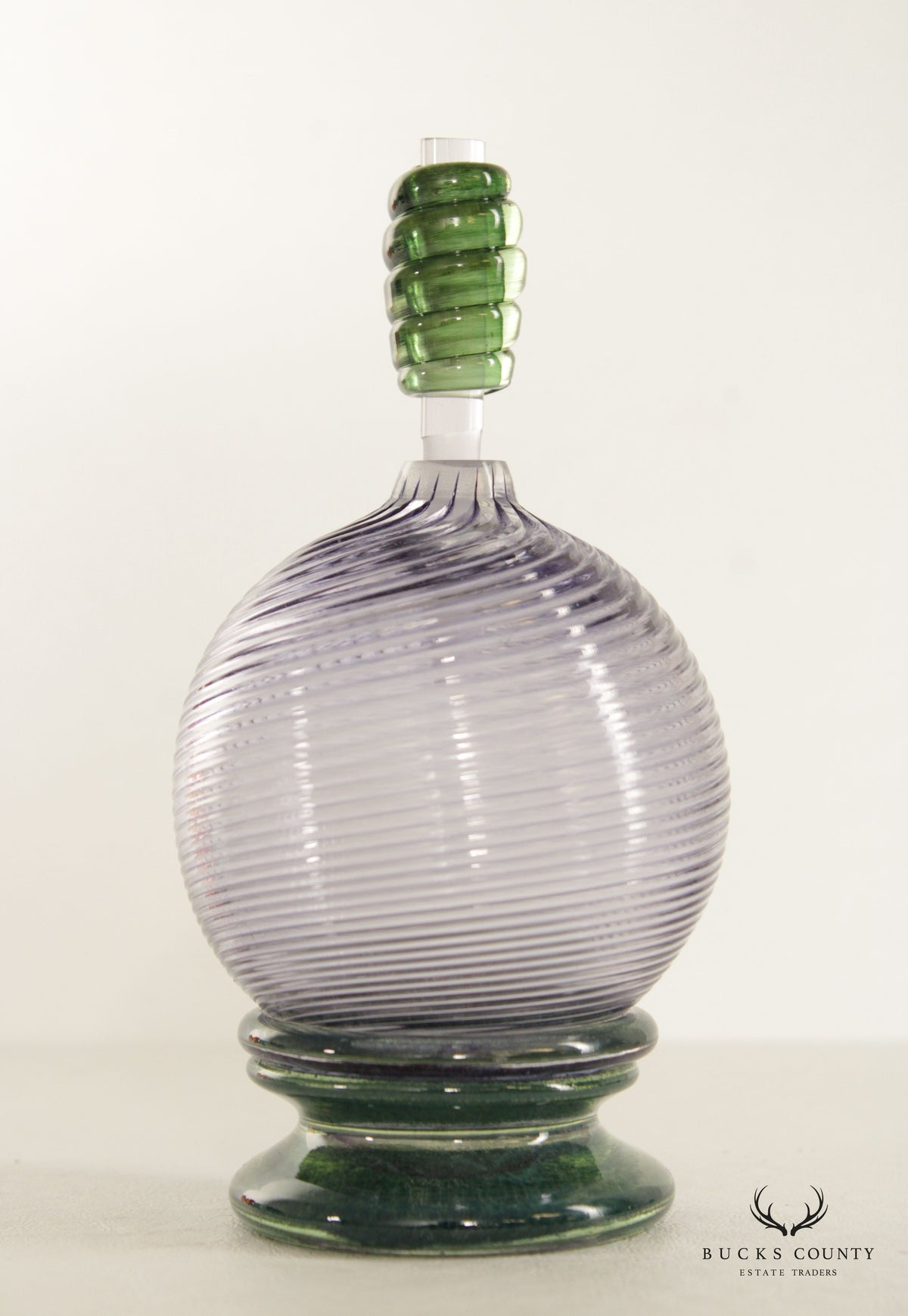 Hand Blown Art Glass Perfume Bottle
