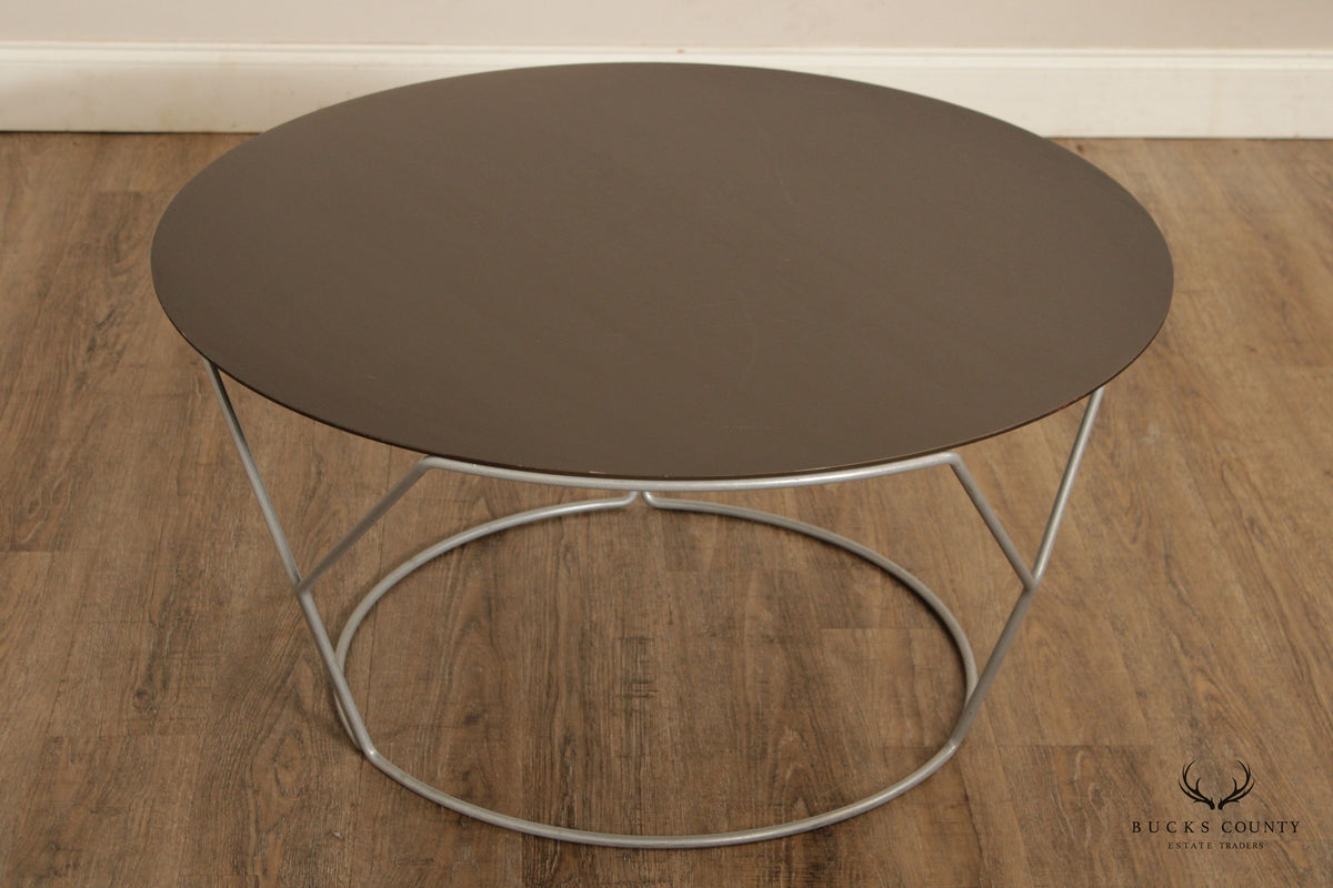 Keilhauer Modern Style Aluminum and Steel 'Cahoots' Coffee Table