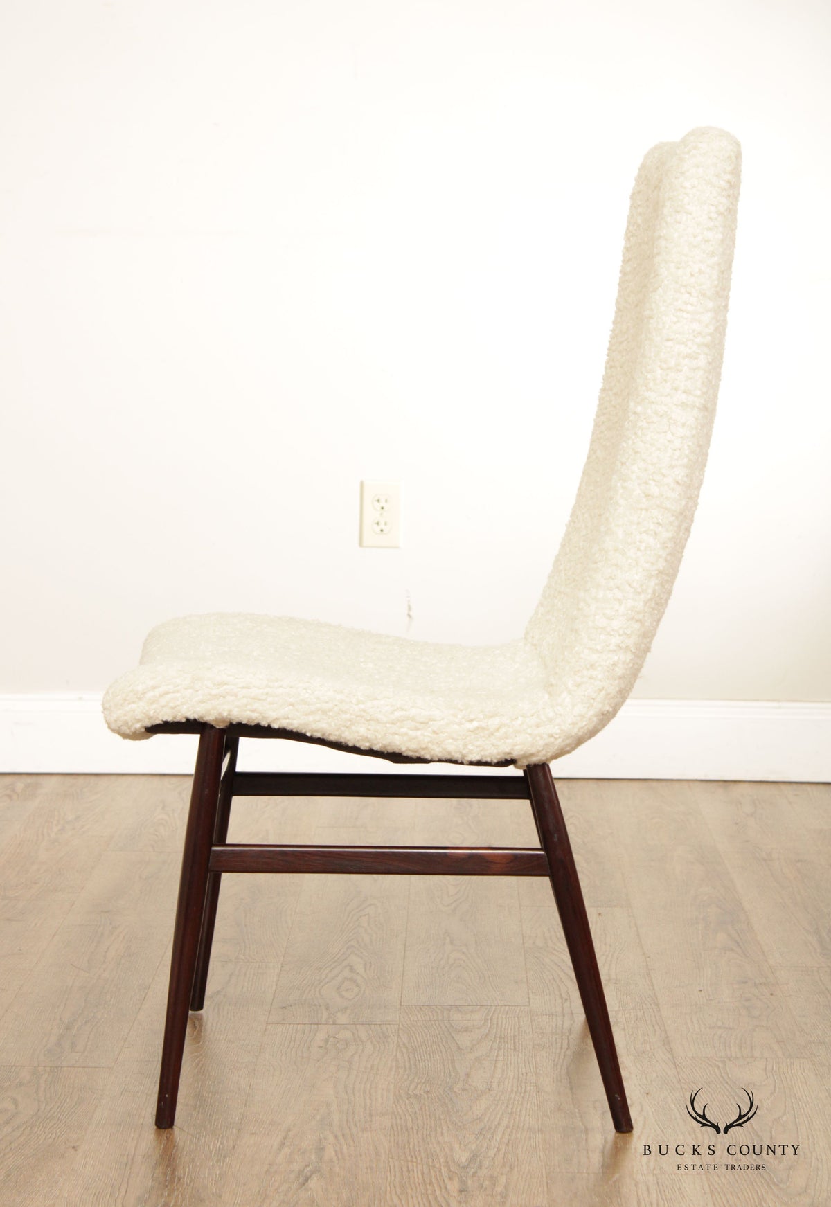 Joaquim Tenreiro Brazilian Rosewood Mid Century Modern Mesa Chair
