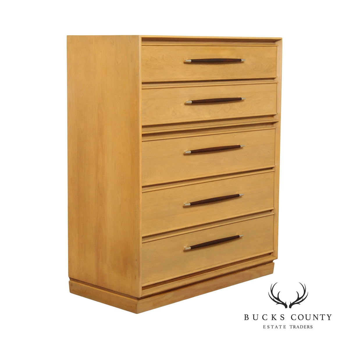 Heywood Wakefield Mid Century Modern Tall Chest of Drawers