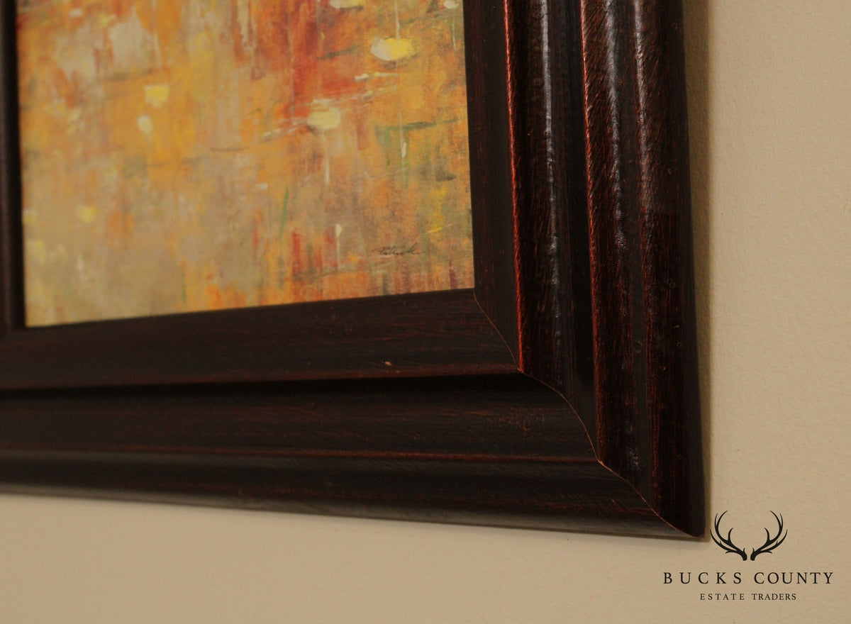 Abstract Giclee Print on Canvas