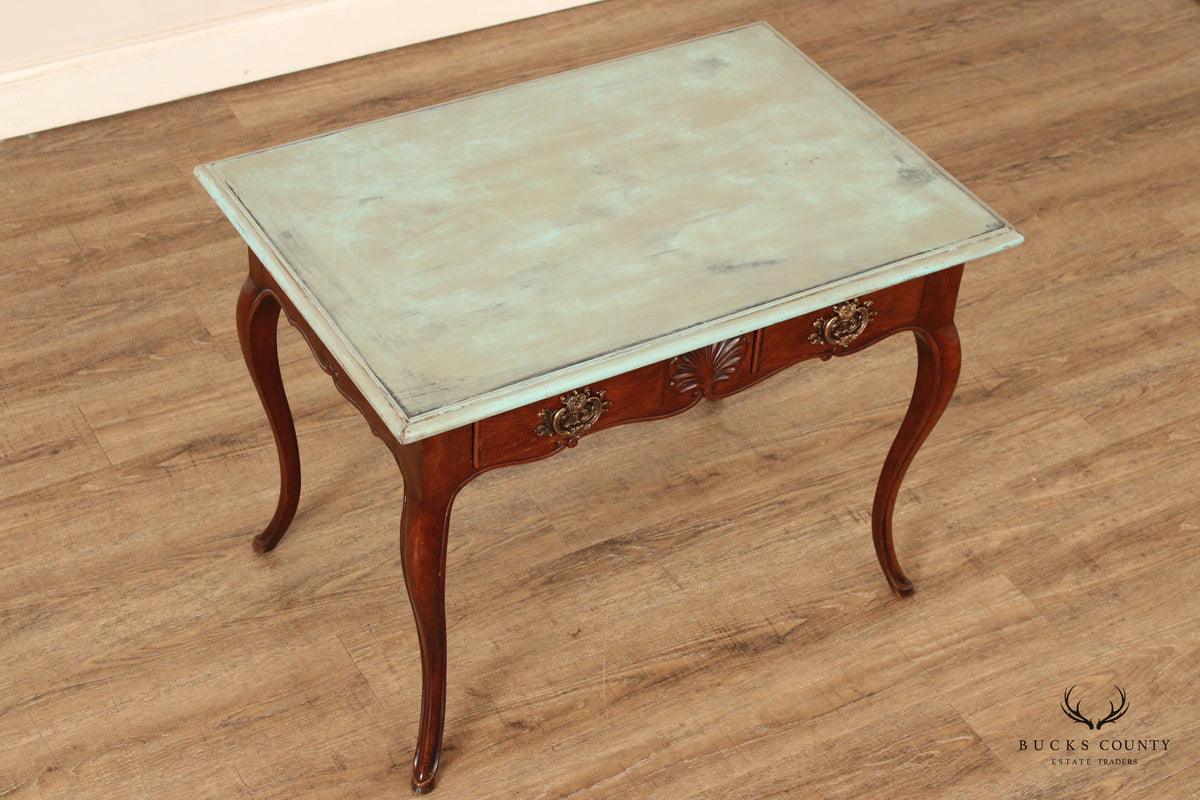 Bodart French Louis XV Style Two-Drawer Console Side Table