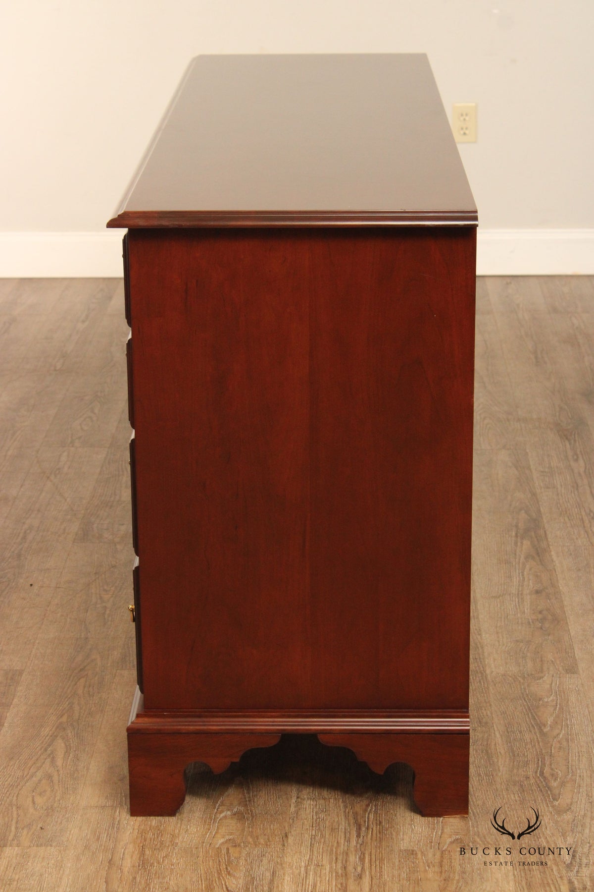Harden Chippendale Style Cherry Long Dresser