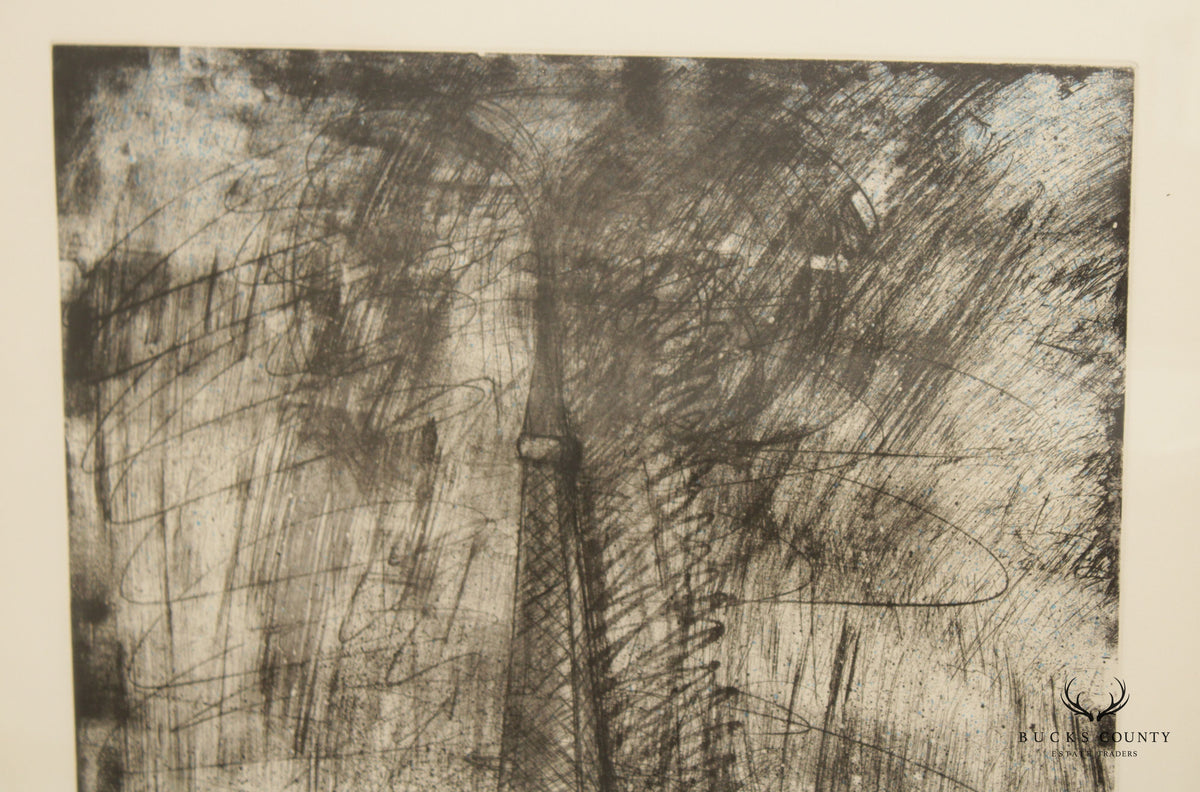 Jim Dine 'Paris Smiles' and 'Paris smiles in Darkness' Etchings