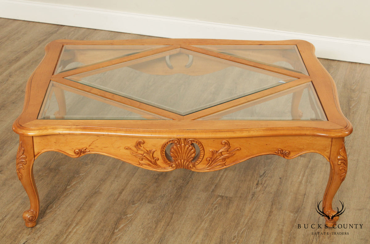 Ethan Allen Legacy Collection French Louis XV Style Coffee Table