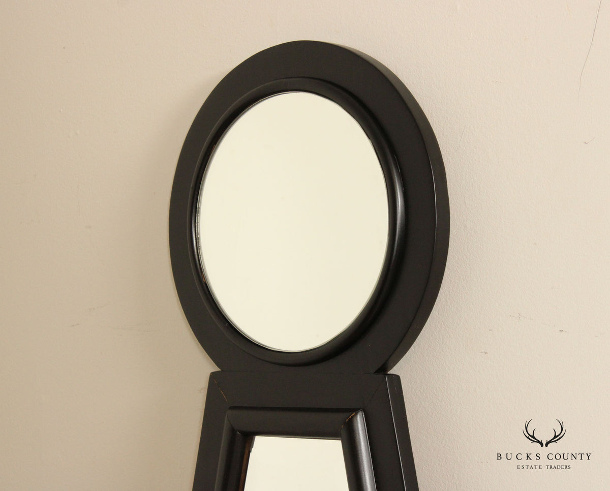 Post Modern Keyhole Full Length Beveled Mirror