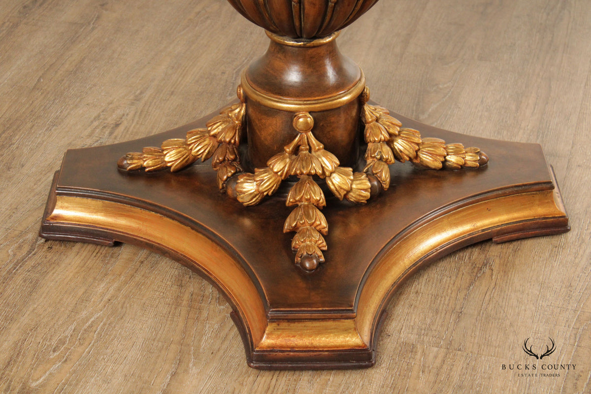 Italian Neoclassical Style Faux Painted Round Center Table