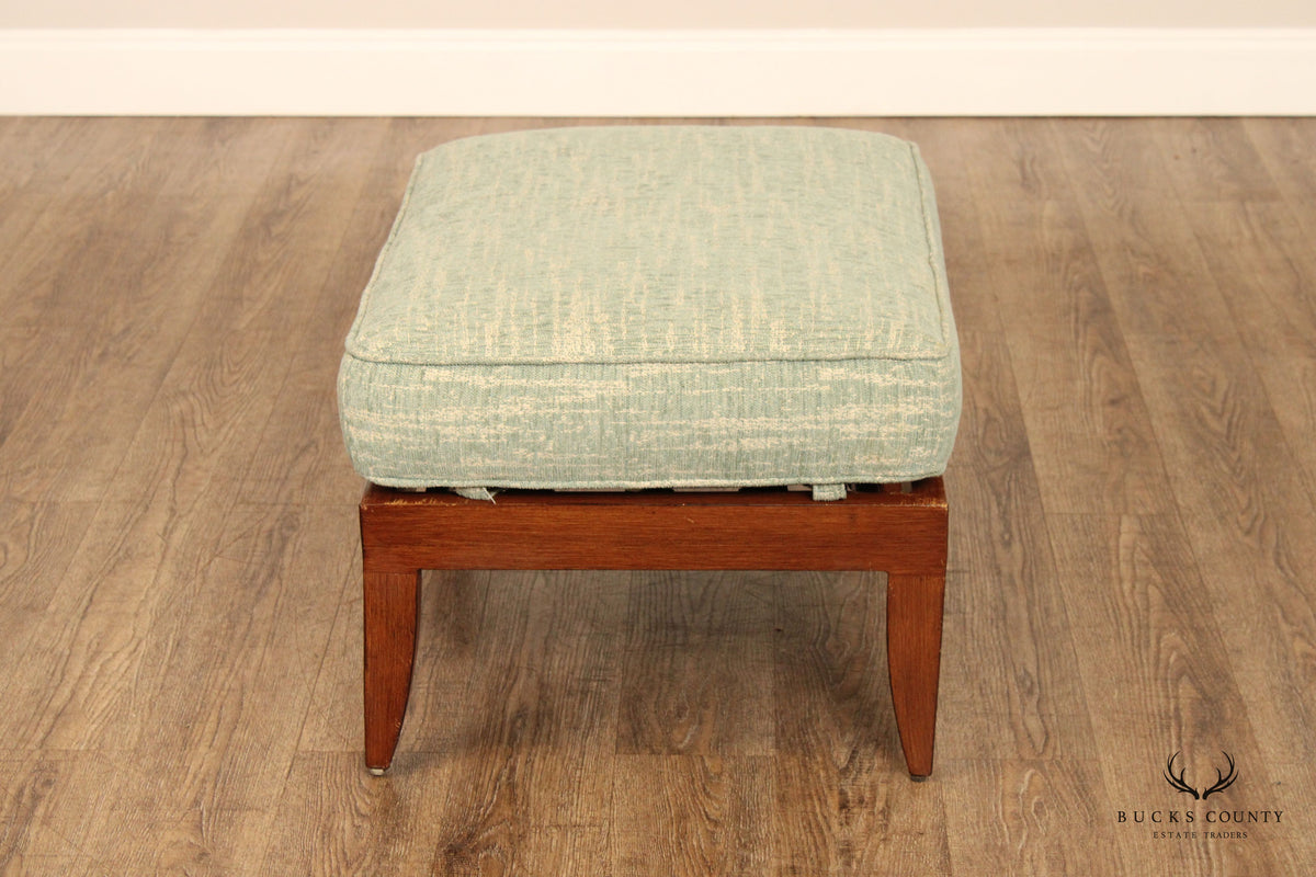 Tommy Bahama Outdoor Patio Faux Wood Ottoman