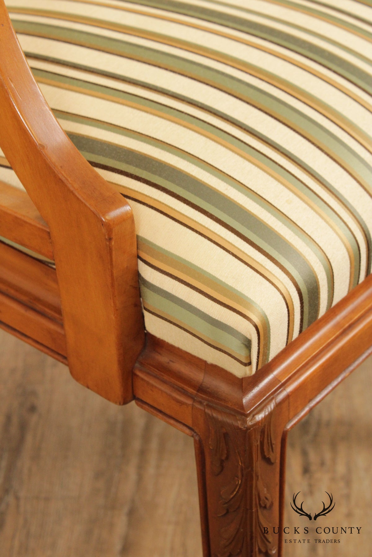 George III Style Vintage Custom Quality Armchair