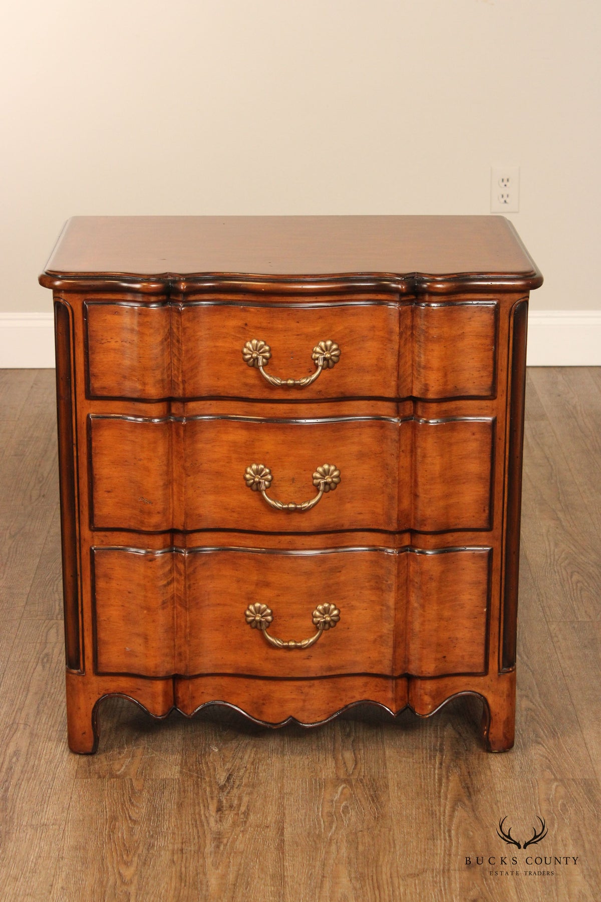 Theodore Alexander Chateau Du Vallois French Style Three Drawer Chest