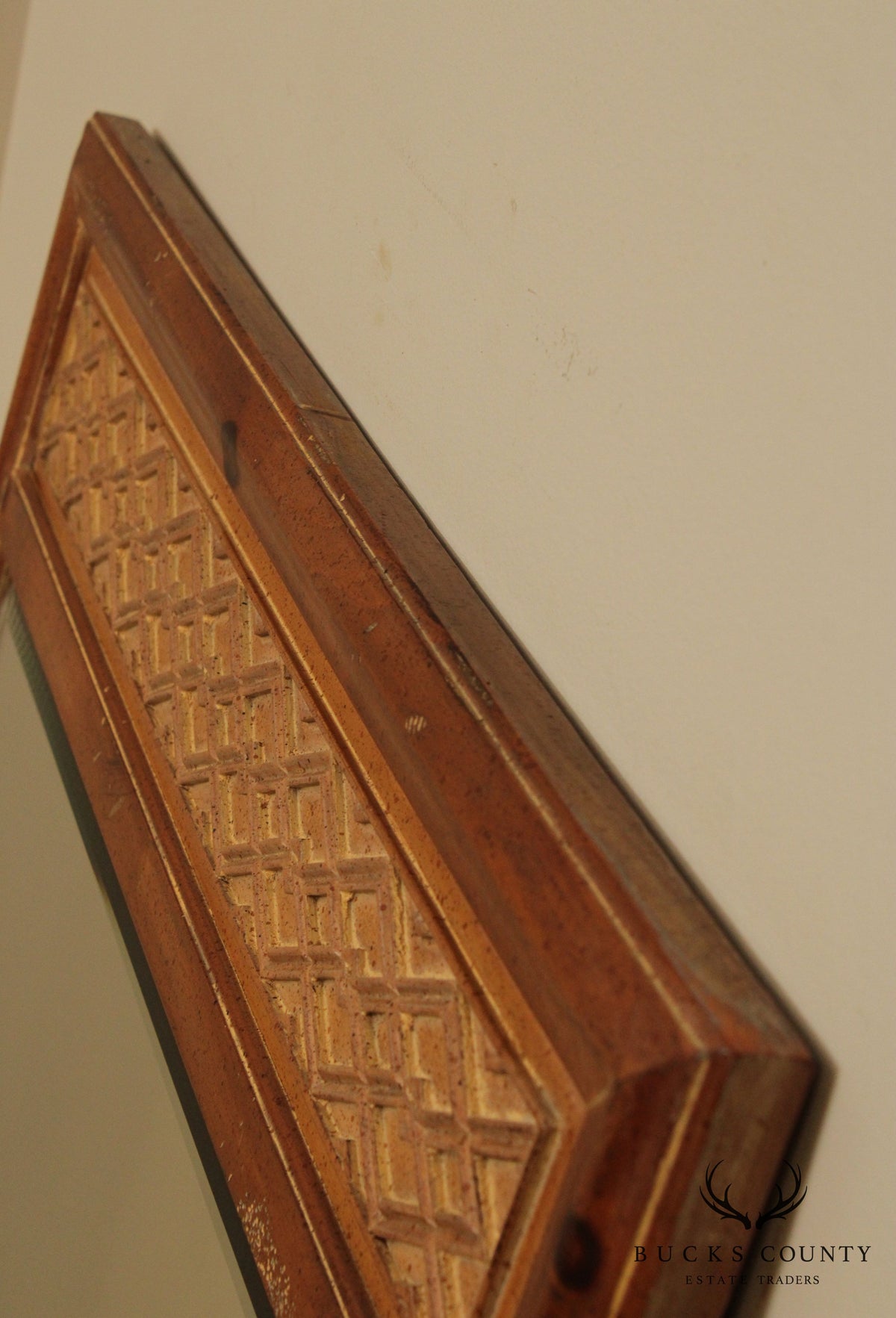 Henredon Vintage Pine Frame Mirror