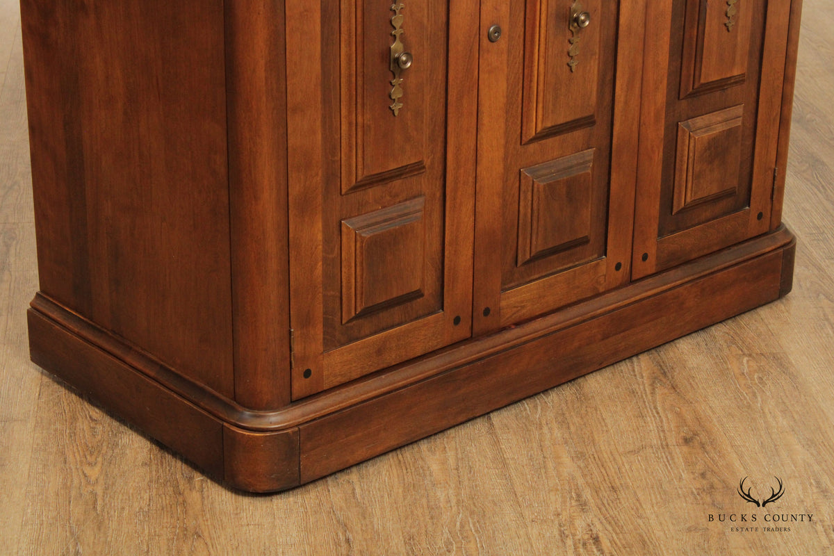 Temple Stuart Vintage Maple Flip-Top Server Bar