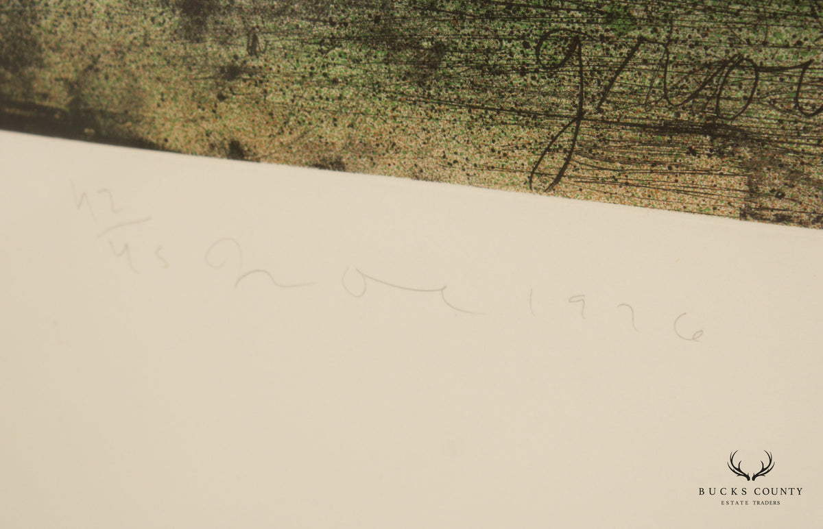 Jim Dine 'Paris Smiles' and 'Paris smiles in Darkness' Etchings